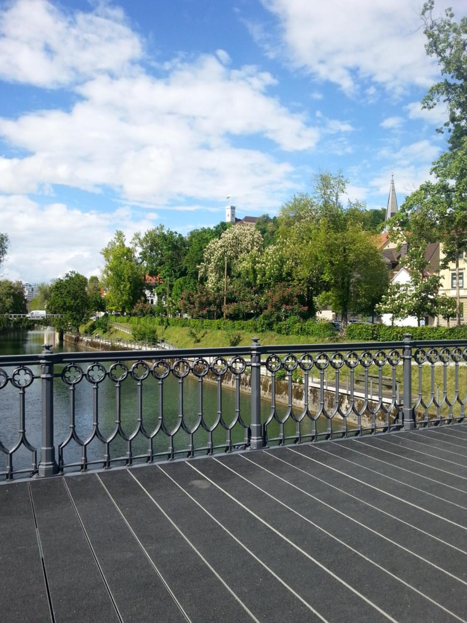 Ljubljanica Apartment Ljubljana Bagian luar foto